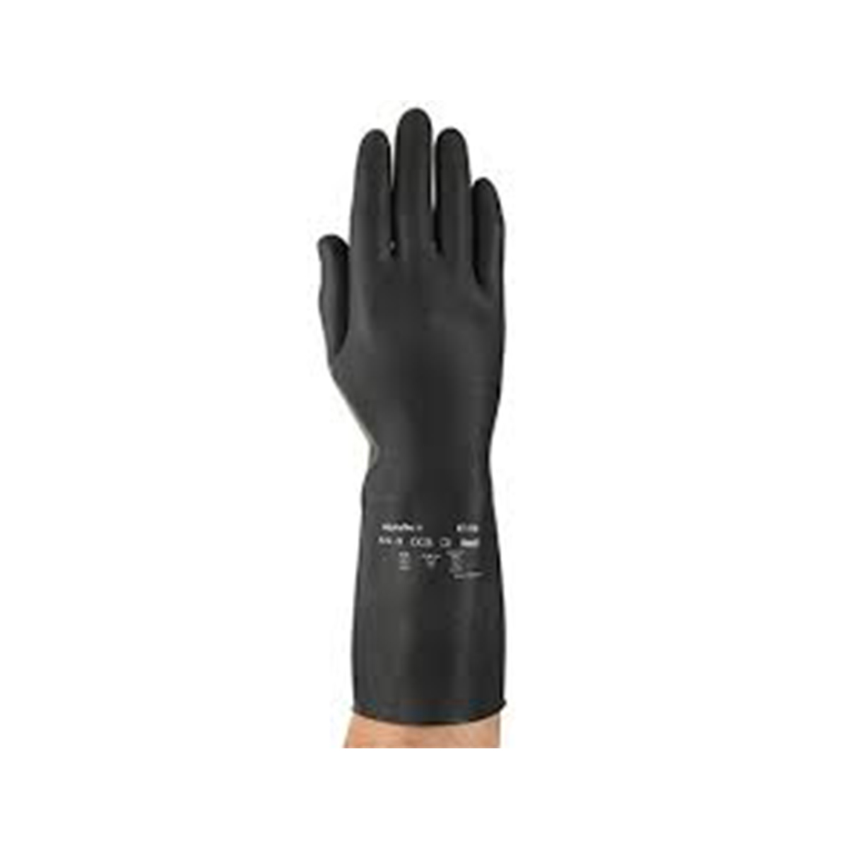 AlphaTec® 87-118 (Black Heavyweight G17K) Rubber Latex Gloves AlphaTec® 87-118 (Black Heavyweight G17K) Rubber Latex Gloves