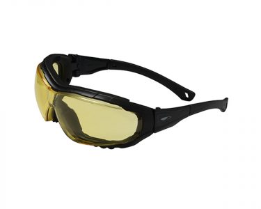 Explorer 2™ Clear Hybrid Safety Specs / Goggles - Black