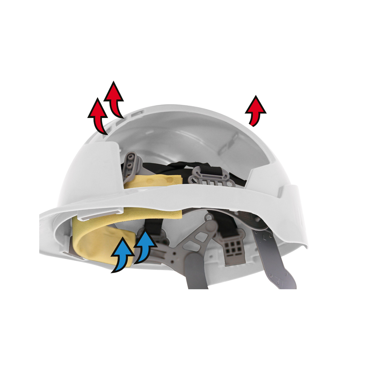 EVOLite® Safety Helmet Wheel Ratchet (Vented) EVOLite® Safety Helmet Wheel Ratchet (Vented)