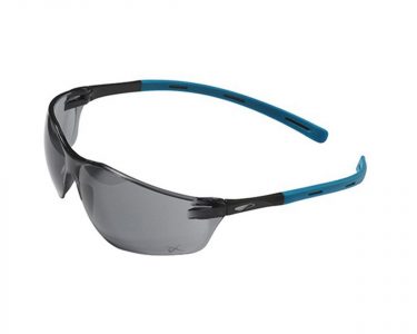 Rigi™ Smoke Safety Specs - Black / Blue