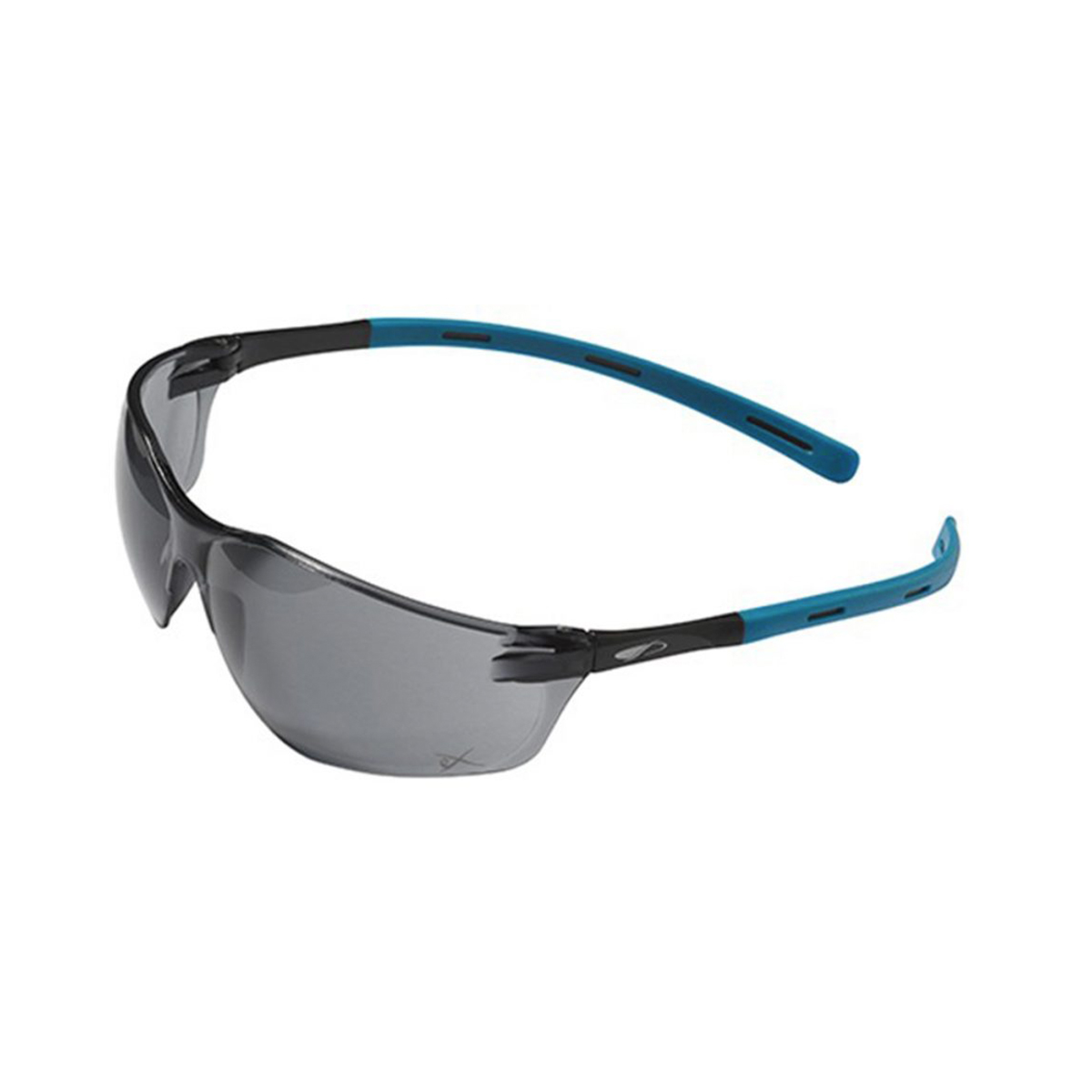 Rigi™ Smoke Safety Specs - Black / Blue Rigi™ Smoke Safety Specs - Black / Blue